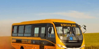 Bandeirantes recebe ônibus escolar do Programa Caminhos da Escola