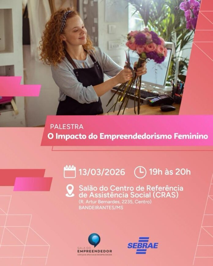 Palestra empreendedorismo feminino