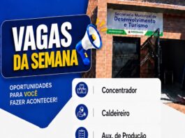 Confira as oportunidades de emprego desta semana em Bandeirantes