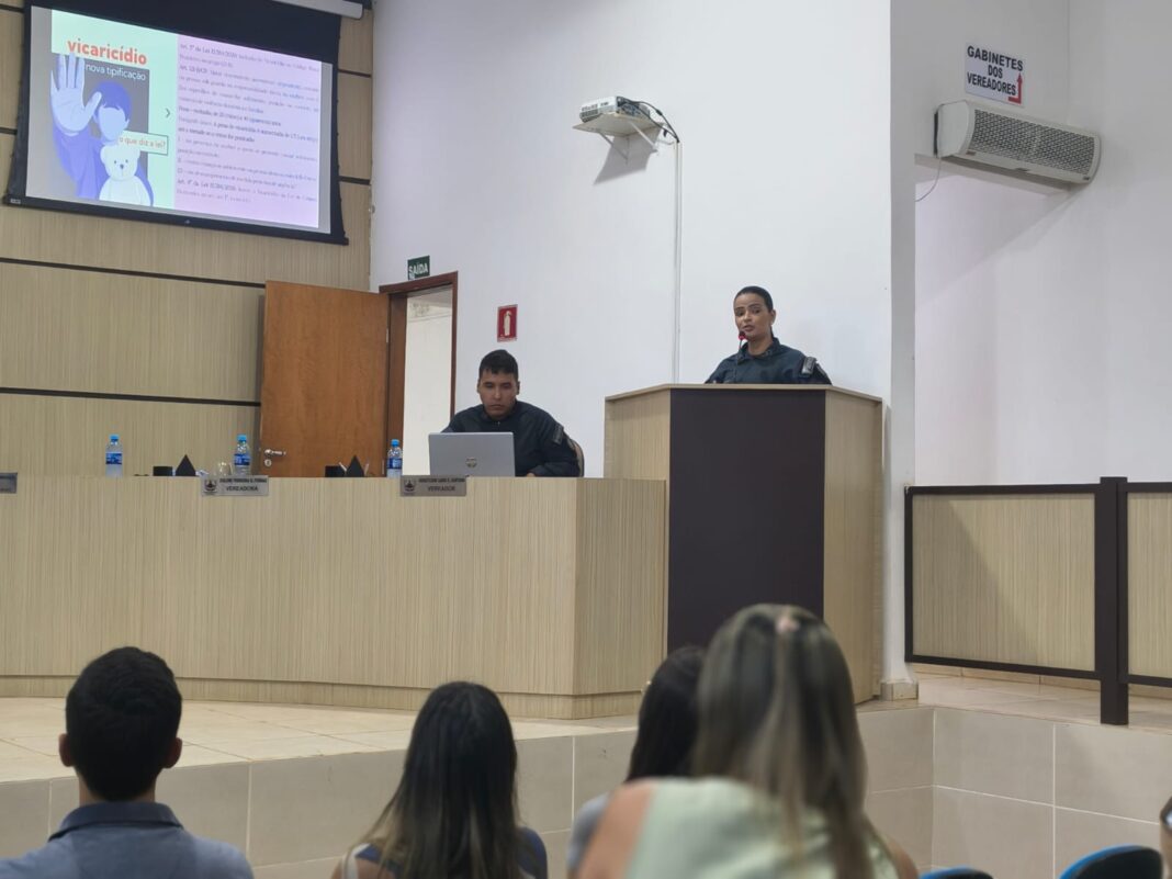 palestra sobre violência doméstica